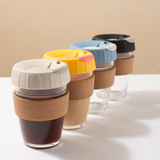 Portable Glass Coffee Cup