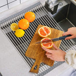 AtlasWaves™ Roll-Up Dish Drying Rack