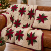 Christmas Star Throw & Pillow Crochet Pattern – Digital PDF