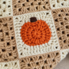Pumpkin Granny Square Crochet Pattern PDF – Autumn Crochet Design