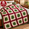 Christmas Tree Granny Square Blanket Crochet Pattern – Christmas Throw PDF