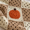 Pumpkin Granny Square Crochet Pattern PDF – Autumn Crochet Design